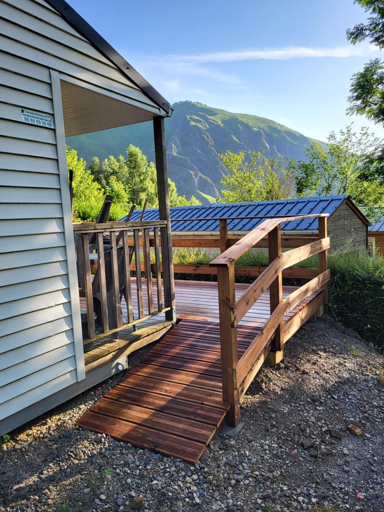 Camping Ixtila Mobilhome Betzuela Larrau Kültér fotó